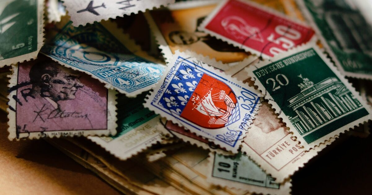 パリの切手